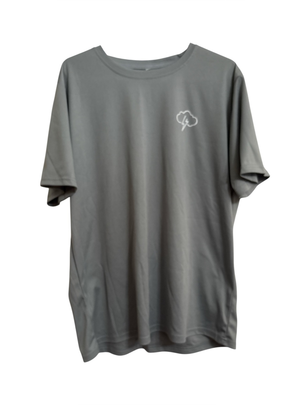 SHEIN Men's Gray Short Sleeve Crewneck Tee